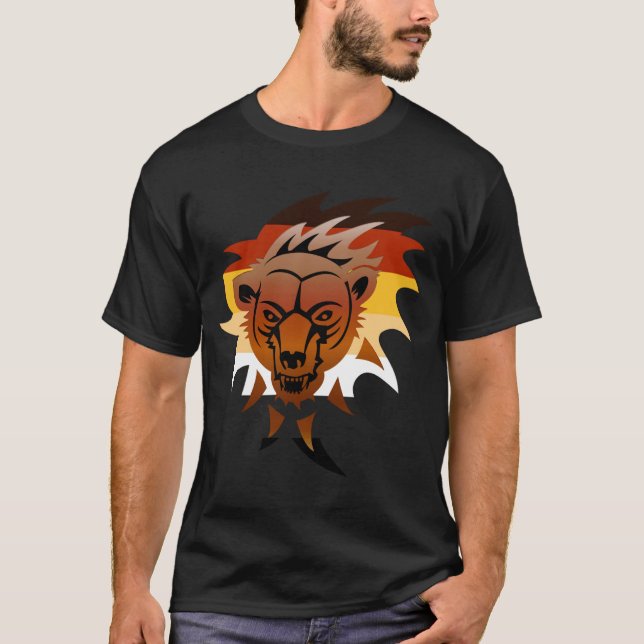 Pride Färg Growbjörn T-shirt (Framsida)