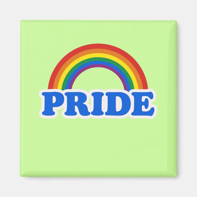 Pride Färg Magnet (Framsidan)