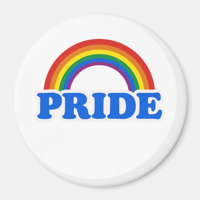 Pride Färg Magnet (Framsidan)