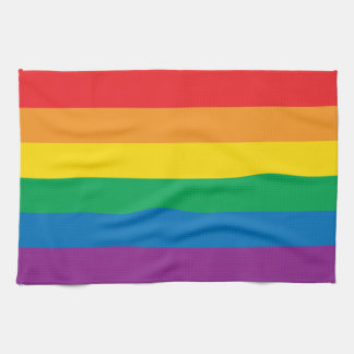 Pride | Färgregat för regnbåge Kökshandduk