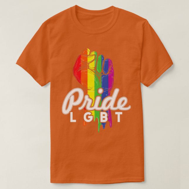 Pride Fist-HBT T Shirt (Design framsida)