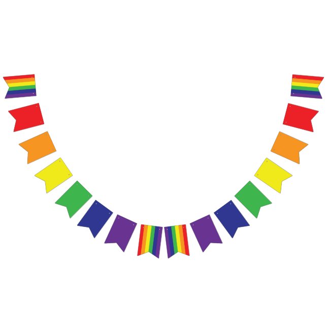 Pride Flagga Assortment Garland (Alla)