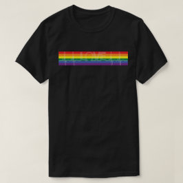 PRIDE FLAGGA EKG T SHIRT