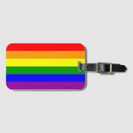 Pride Flagga LGBTQIA+ Bagagebricka
