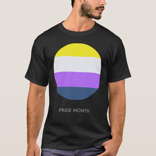 Pride Flagge T Shirt (Framsida)