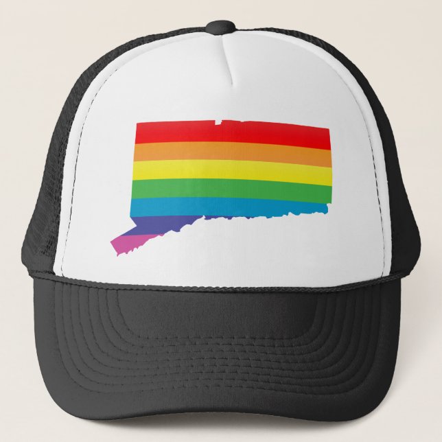 pride för anslutning. stripe. keps (Framsida)