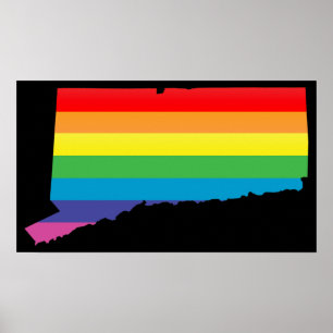 pride för anslutning. stripe. poster