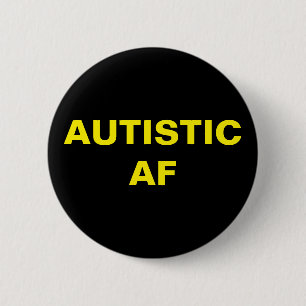Pride för AUTISTISK AF-autism och neurologisk mång Knapp
