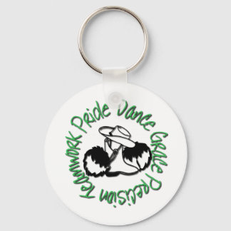 Pride för detaljerat team - Dance Grace Precision  Nyckelring