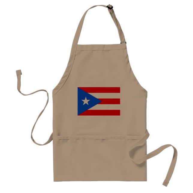 Pride för förkläde | Puerto Rican för Puerto Rico (Framsidan)