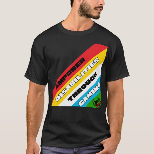 Pride för funktionshinder t shirt (Framsida)