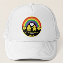 Pride för HBT TQ Gay-rullstolsfunktionsnedsättning Keps