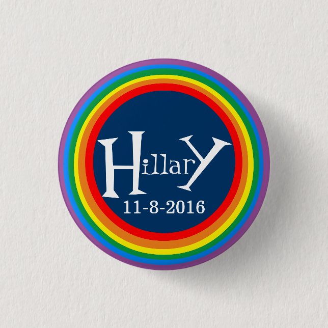 Pride för Hillary vid HillaryClinton4u Knapp (Framsida)