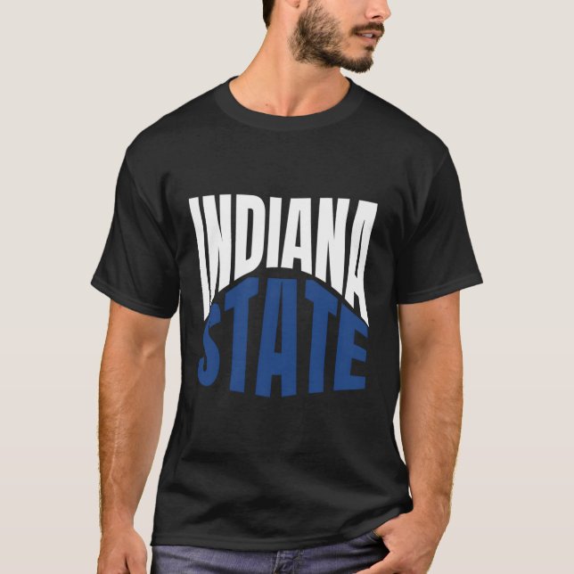 Pride för indianas statliga resekultur t shirt (Framsida)