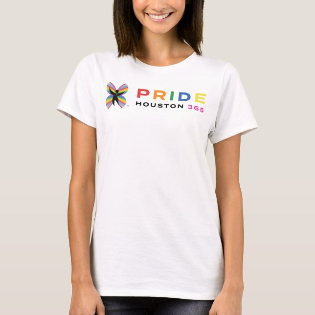 Pride för kvinnor Houston 365 T-Shirt - White (Framsida)