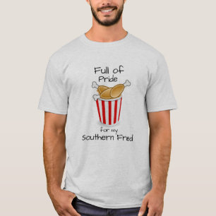 Pride för södra Fried Chicken T Shirt