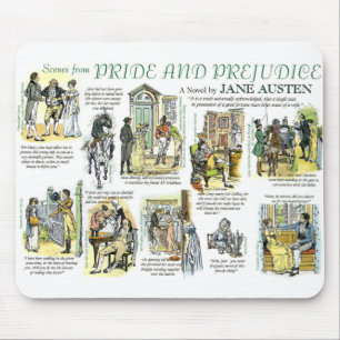 Pride & fördom Mousepad Musmatta