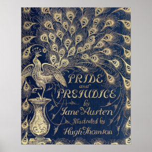 Pride- & fördomantikviteten täcker affisch 16" x