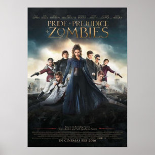 Pride, fördomar och zombies poster