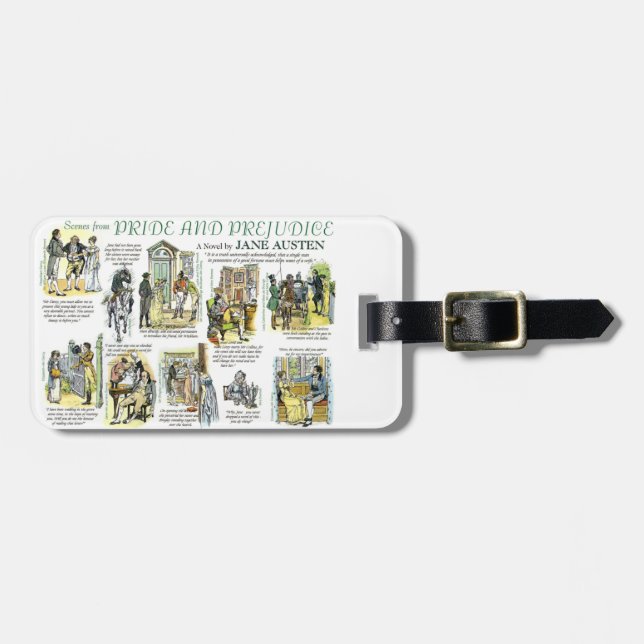 Pride- & fördombagagemärkre bagagebricka (Horisontell Framsida)