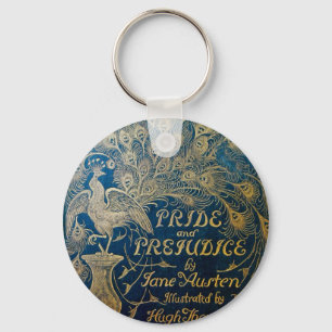 Pride- & fördompåfågelnyckelring nyckelring
