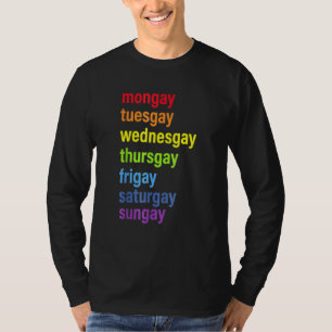 Pride Gay Agenda Kärlek HBT T Shirt
