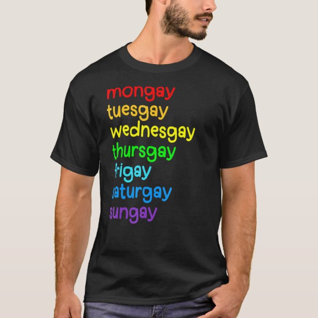 Pride Gay Agenda Kärlek Lgbt Tee (Framsida)