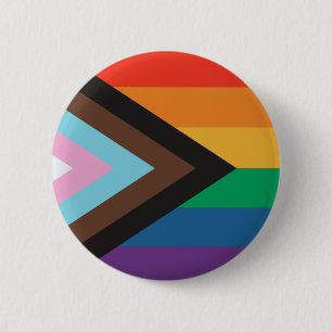 Pride gay lgbt-regnbåge flagga knapp