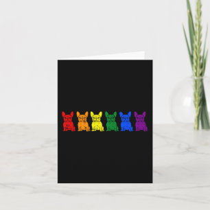 Pride Gay pride lgbt-q Ally Hund Puppy Älskare Kort