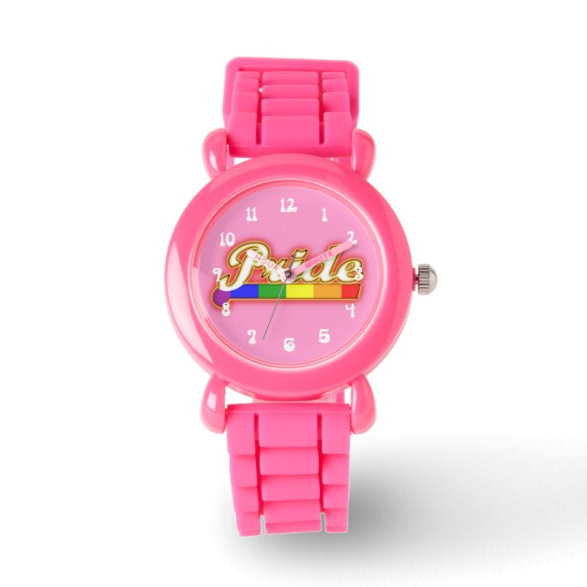 Pride Gay Pride Lysande Pride Armbandsur (Framsida)