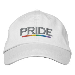 PRIDE Gay Pride Regnbågsflagga Cool och Modern Broderad Keps