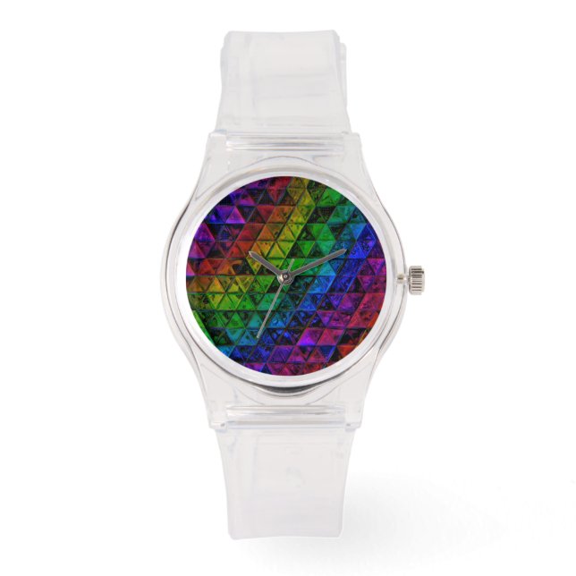 Pride glas armbandsur (Framsida)