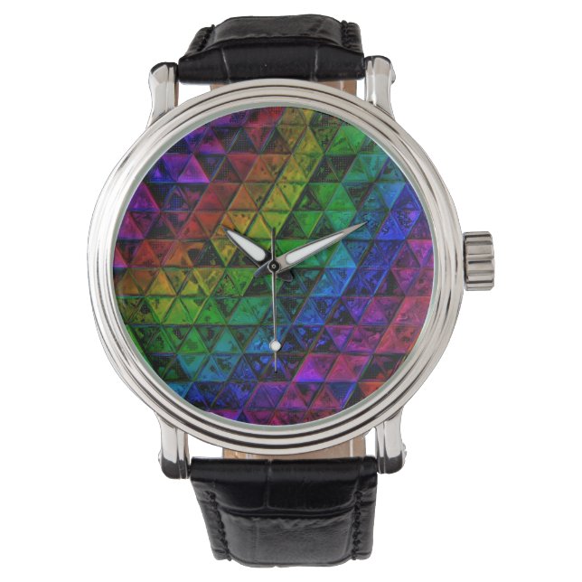 Pride glas armbandsur (Framsida)