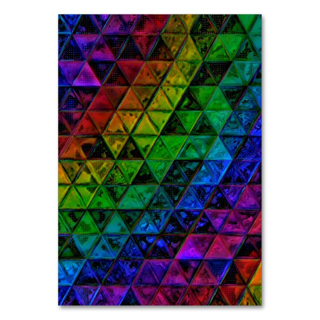 Pride glas bordsnummer (Framsidan)