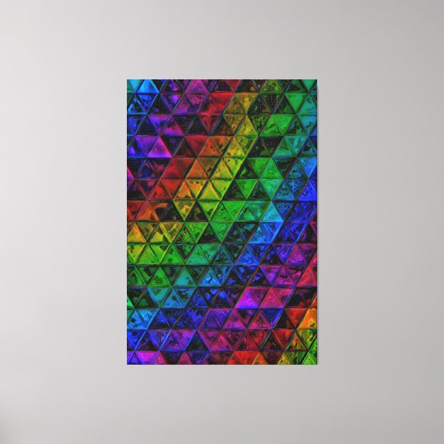 Pride glas canvastryck (Framsida)