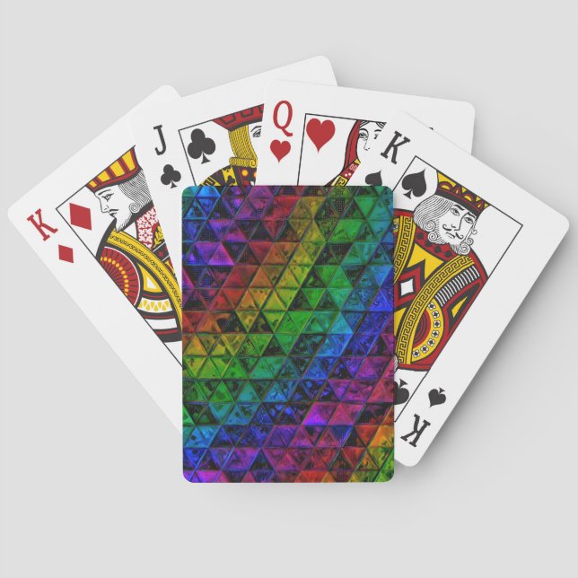 Pride glas casinokort (Baksidan)