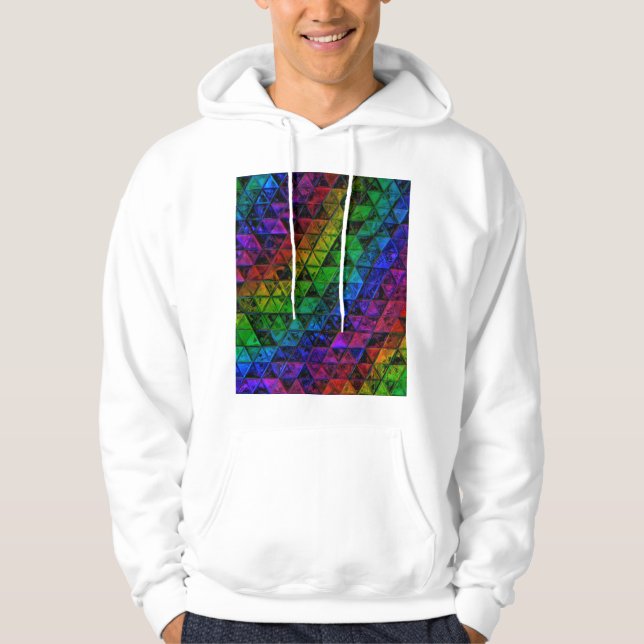 Pride glas hoodie (Framsida)