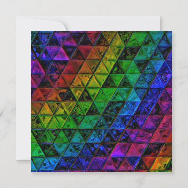 Pride glas julkort (Framsida)