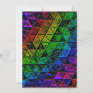 Pride glas julkort