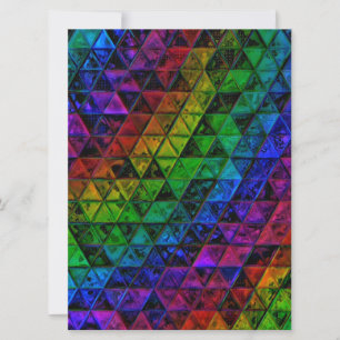 Pride glas julkort