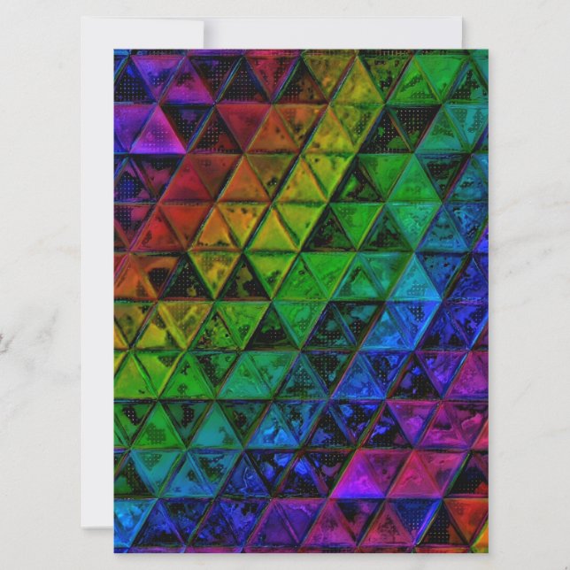 Pride glas julkort (Framsida)