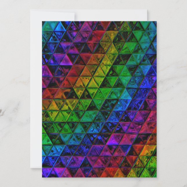 Pride glas julkort (Framsida)