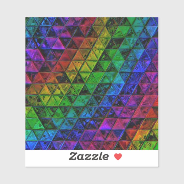 Pride glas klistermärken (Ark)