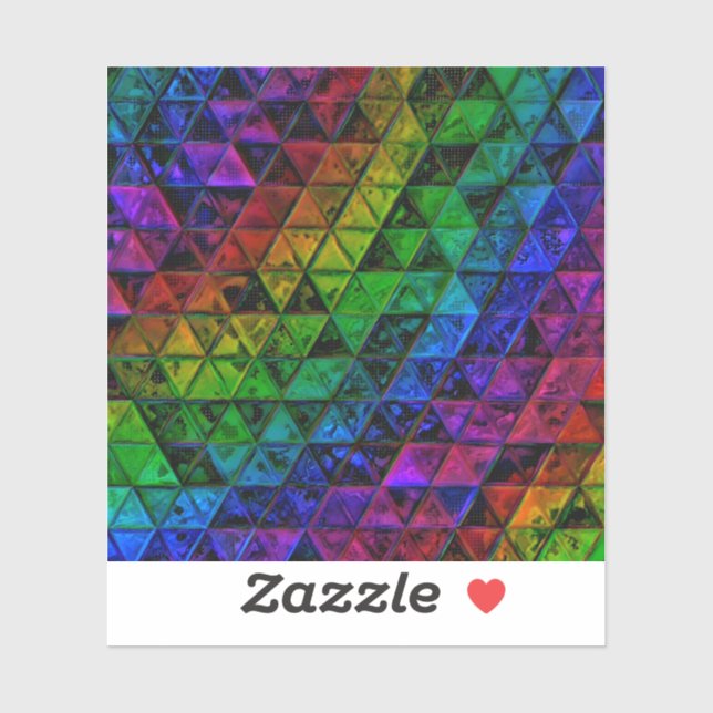 Pride glas klistermärken (Ark)