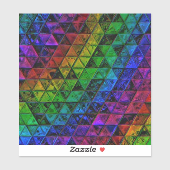 Pride glas klistermärken (Ark)