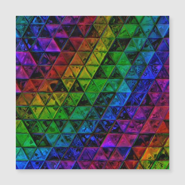 Pride glas magnetisk inbjudningskort (Framsida)