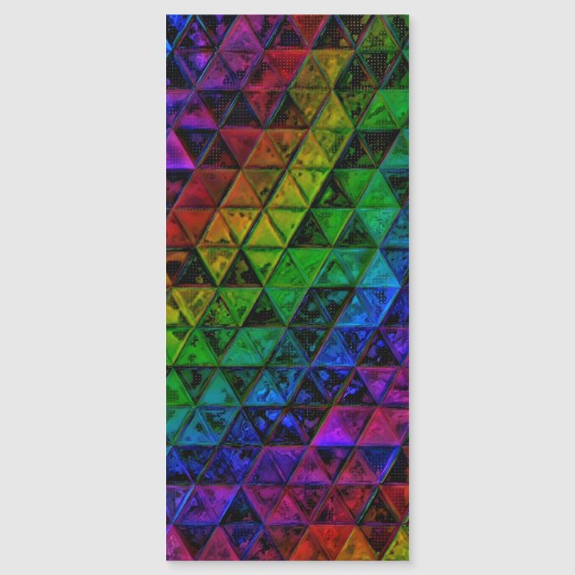 Pride glas magnetisk inbjudningskort (Framsida)