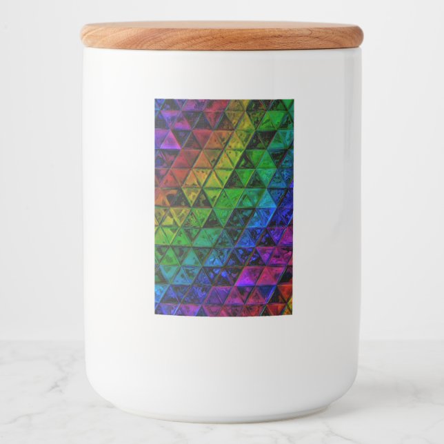 Pride glas mat etikett (Framsida)