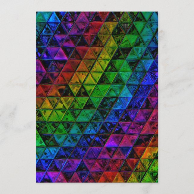 Pride glas meny (Framsida)