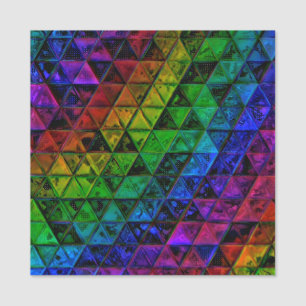Pride glas namnbricka